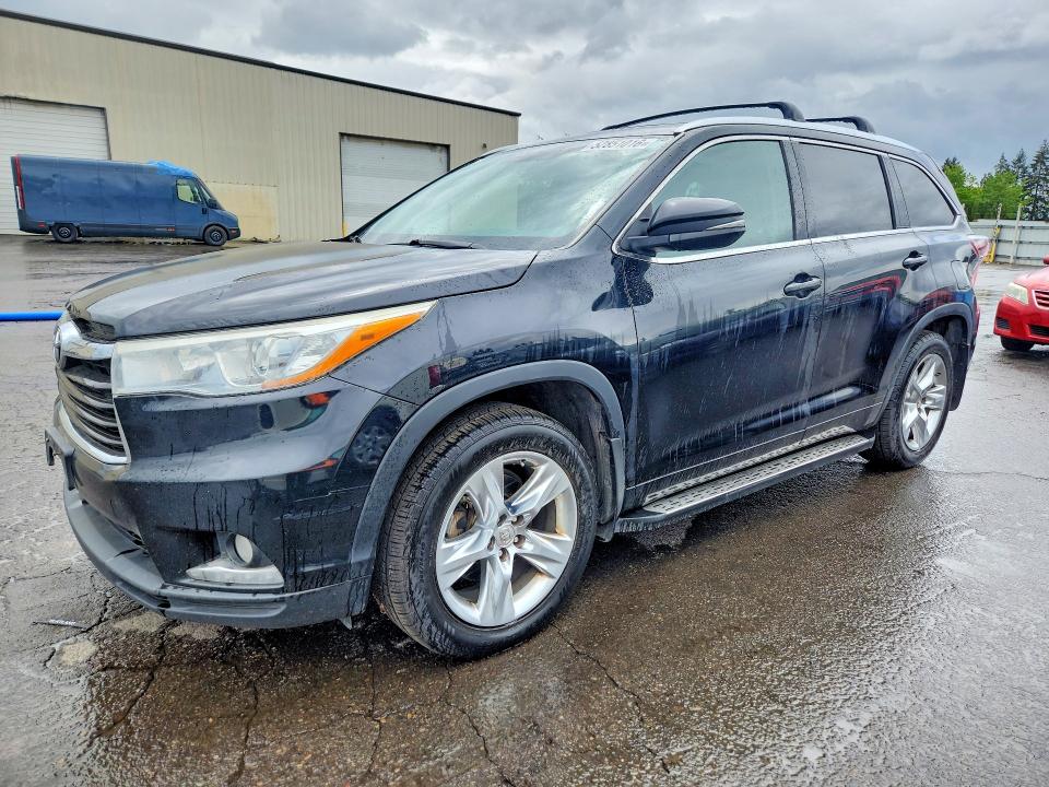 Auction sale of the 2015 Toyota Highlander, vin: 5TDDKRFH6FS075353, lot number: 52851016