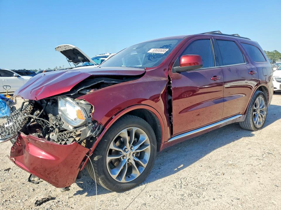 53600686 :رقم المزاد ، 1C4RDHAG3KC584854 vin ، 2019 Dodge Durango مزاد بيع
