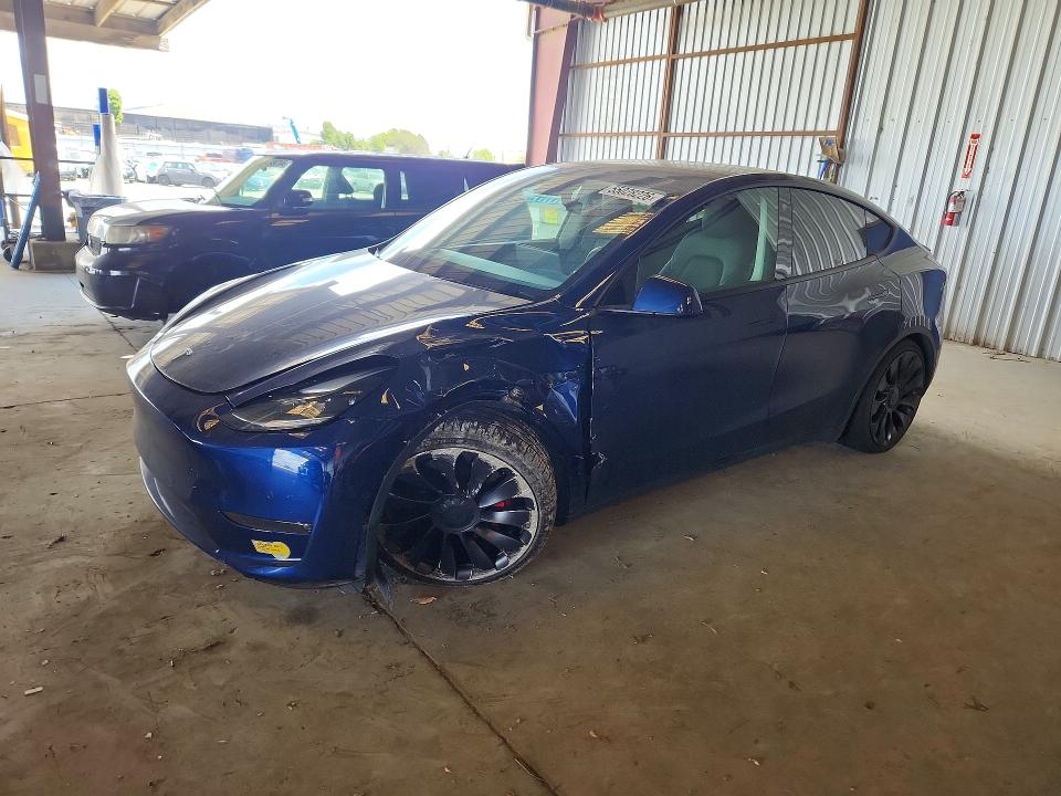 Продажа на аукционе авто 2021 Tesla Model Y, vin: 5YJYGDEF1MF277914, номер лота: 55028226