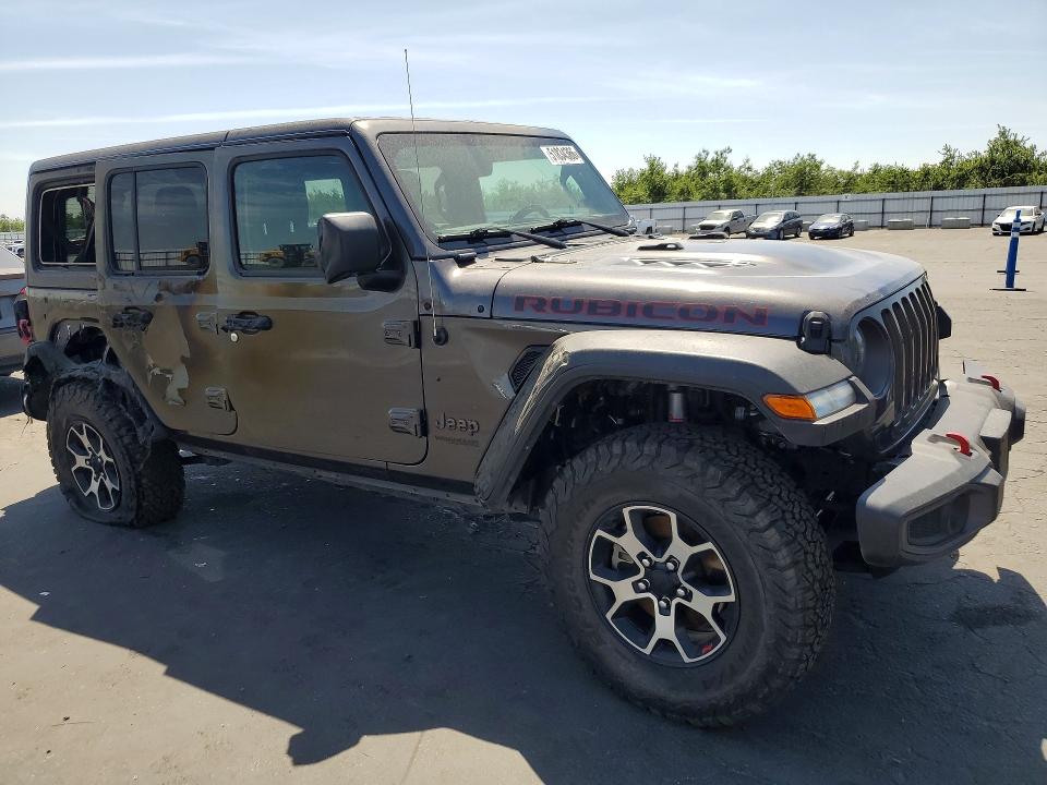 Продажа на аукционе авто 2021 Jeep Wrangler Unlimited, vin: 1C4HJXFN5MW796601, номер лота: 51834366