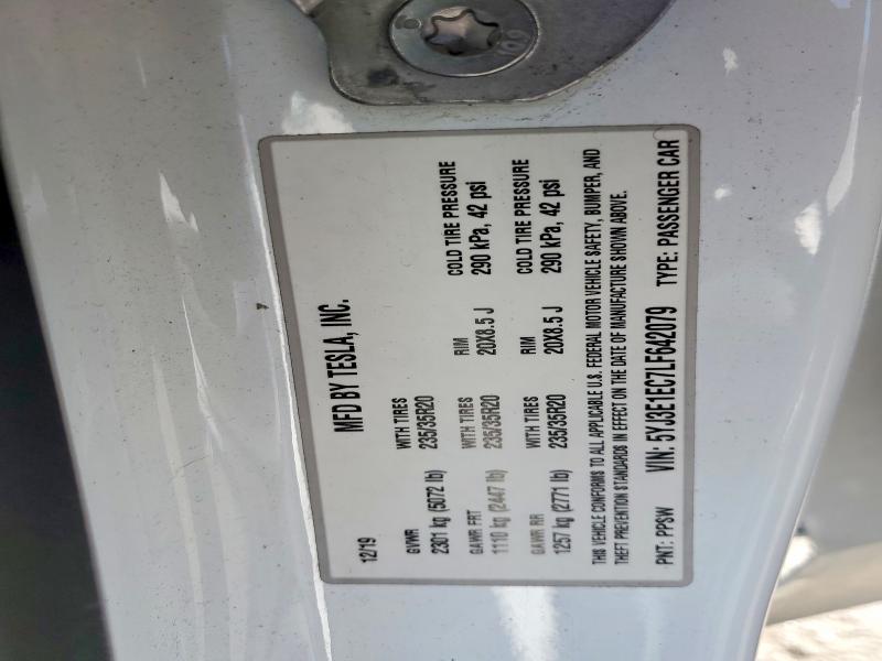 Aukcja sprzedaży 2020 Tesla Model 3, vin: 5YJ3E1EC7LF642079, numer aukcji: 53058086