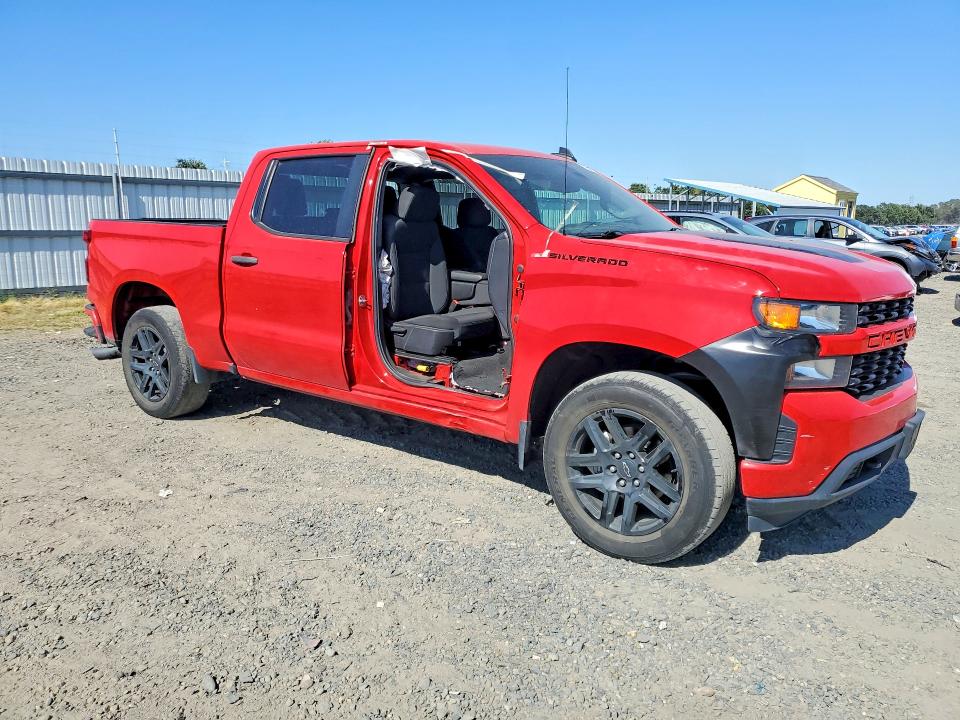 53075246 :رقم المزاد ، 1GCPWBEK1MZ350404 vin ، 2021 Chevrolet Silverado مزاد بيع