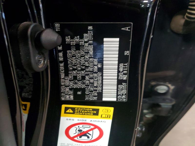 Aukcja sprzedaży 2010 Toyota Highlander, vin: 5TDEK3EH0AS007481, numer aukcji: 55199906