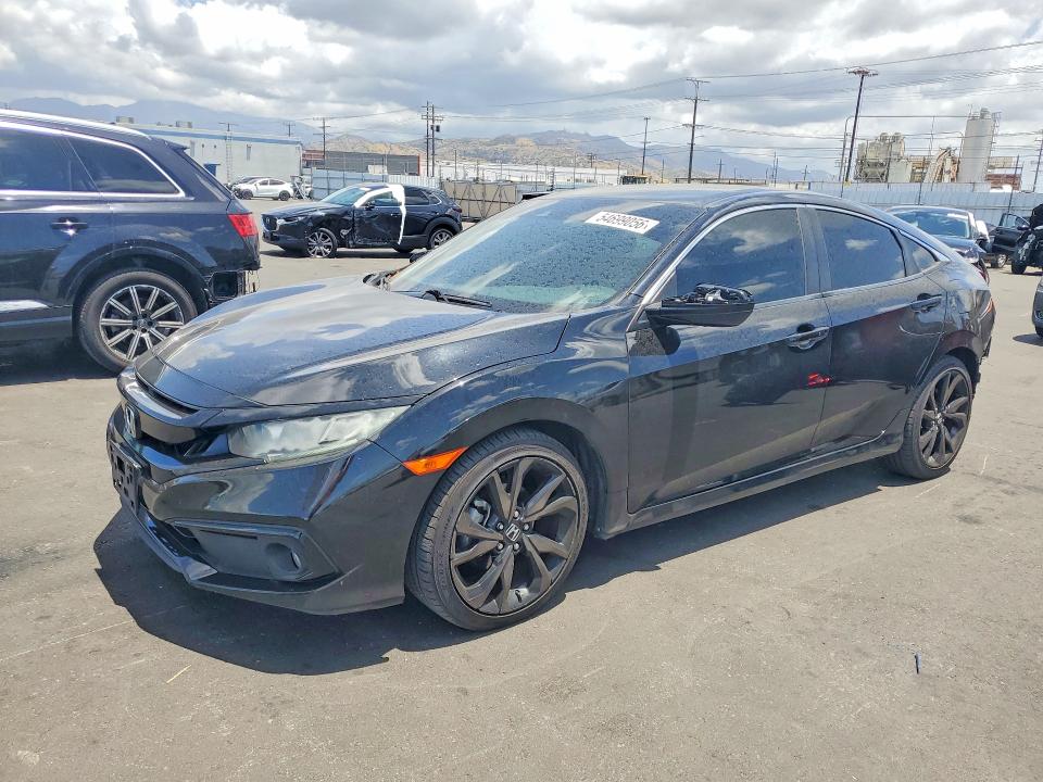 Продаж на аукціоні авто 2019 Honda Civic, vin: 2HGFC2F83KH504567, номер лоту: 54699056
