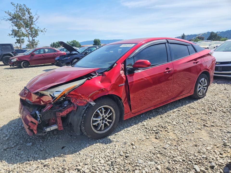 2017 Toyota Prius მანქანა იყიდება აუქციონზე, vin: JTDKARFU8H3529856, აუქციონის ნომერი: 53445106