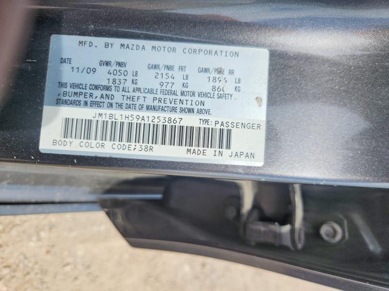 Aukcja sprzedaży 2010 Mazda 3 4d I, vin: JM1BL1H59A1253867, numer aukcji: 55197446
