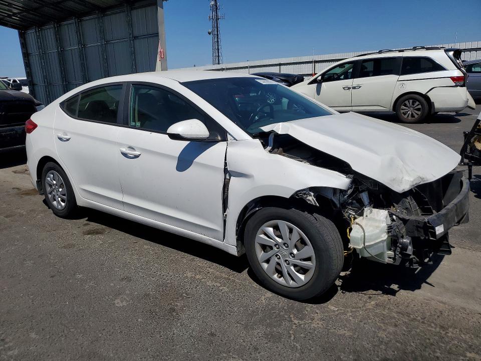 53659886 :رقم المزاد ، 5NPD74LF3JH329025 vin ، 2018 Hyundai Elantra مزاد بيع