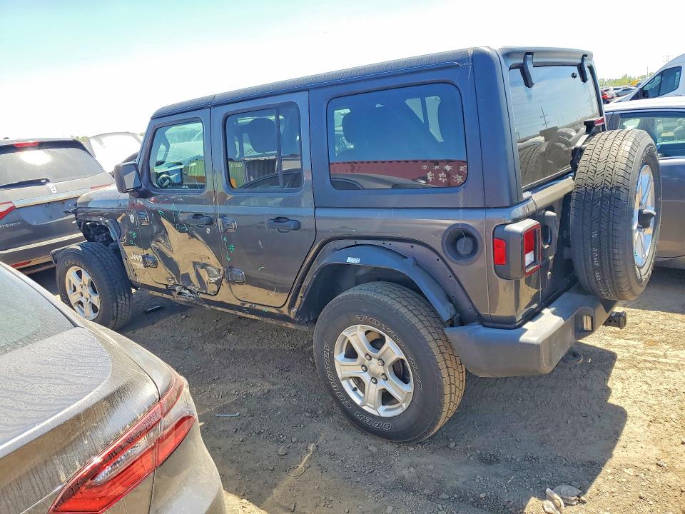 Продажа на аукционе авто 2018 Jeep Wrangler Unlimited, vin: 1C4HJXDG1JW129976, номер лота: 53290996