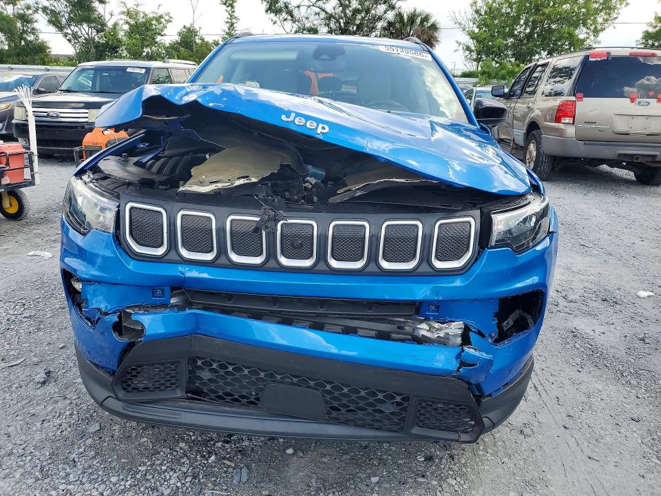 2022 Jeep Compass მანქანა იყიდება აუქციონზე, vin: 3C4NJCBB1NT112724, აუქციონის ნომერი: 55139586