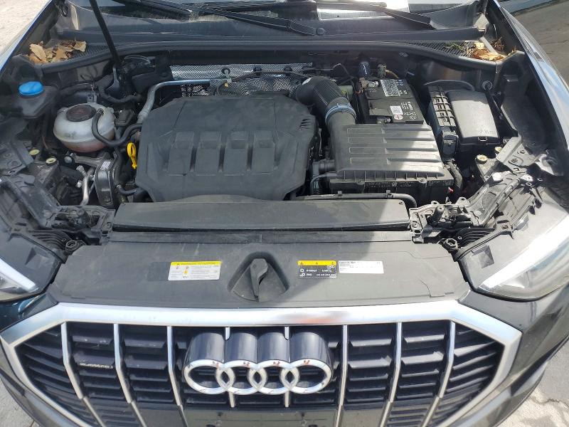 2022 Audi Q3 მანქანა იყიდება აუქციონზე, vin: WA1DECF38N1028291, აუქციონის ნომერი: 53327396