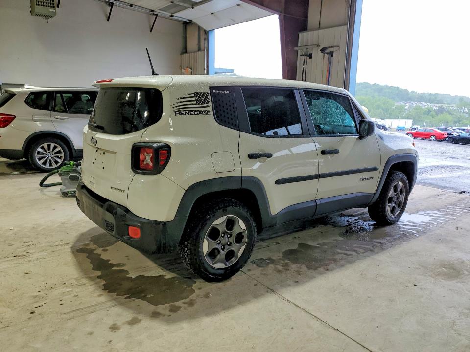 Продажа на аукционе авто 2018 Jeep Renegade, vin: ZACCJBAH6JPJ16869, номер лота: 54394596