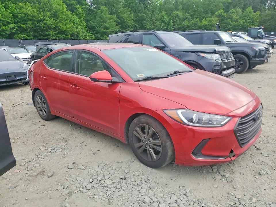 54187346 :رقم المزاد ، 5NPD84LF1JH344104 vin ، 2018 Hyundai Elantra مزاد بيع