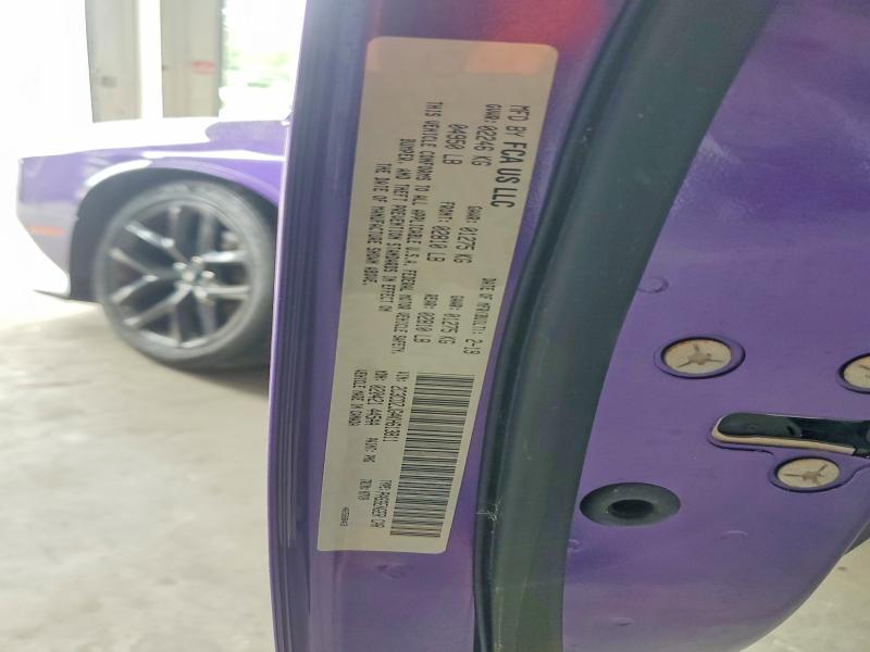 Aukcja sprzedaży 2019 Dodge Challenger, vin: 2C3CDZJG4KH613811, numer aukcji: 52768346