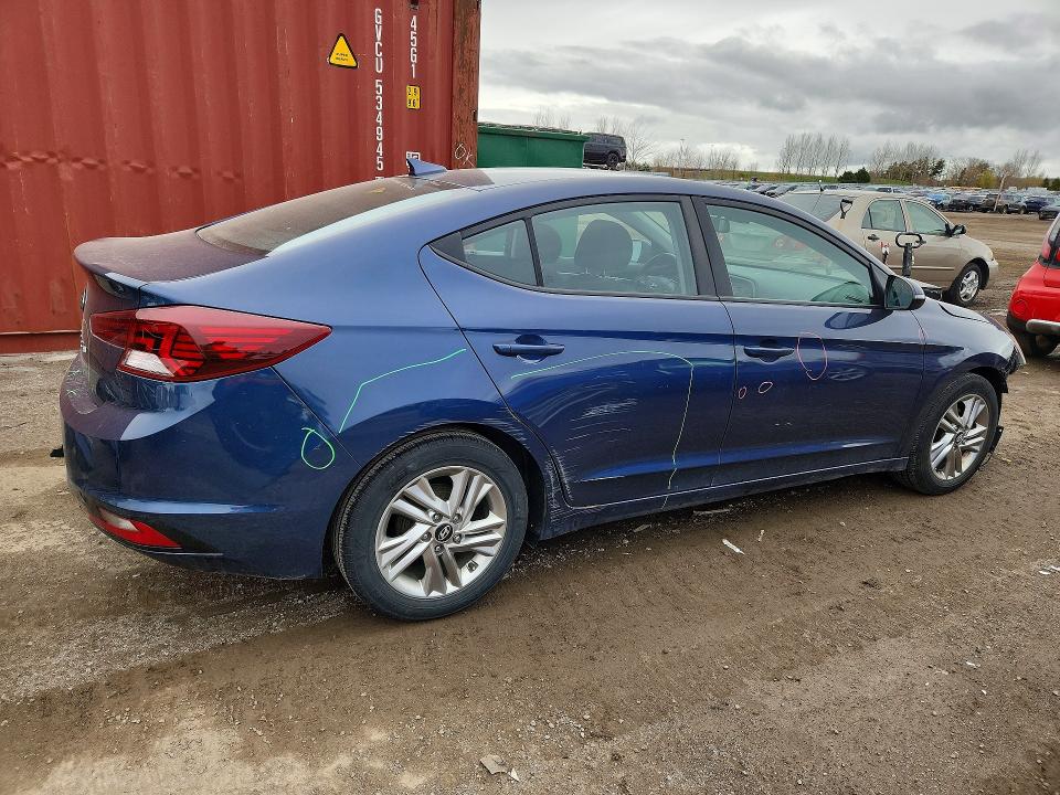Продажа на аукционе авто 2019 Hyundai Elantra, vin: KMHD84LF1KU800508, номер лота: 52896136