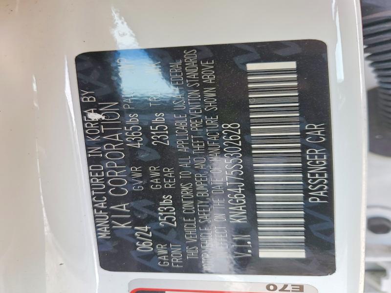 Auction sale of the 2025 Kia K5, vin: KNAG64J75S5302628, lot number: 52720586