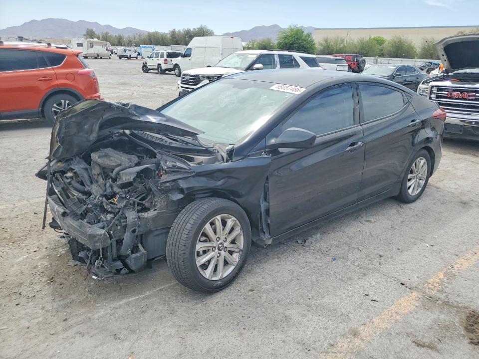 55057486 :رقم المزاد ، KMHDH4AE6EU170208 vin ، 2014 Hyundai Elantra مزاد بيع