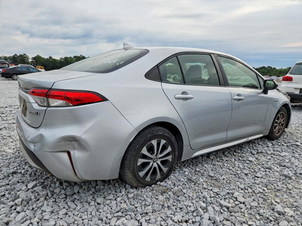 2020 Toyota Corolla მანქანა იყიდება აუქციონზე, vin: JTDEBRBE0LJ013021, აუქციონის ნომერი: 53222026