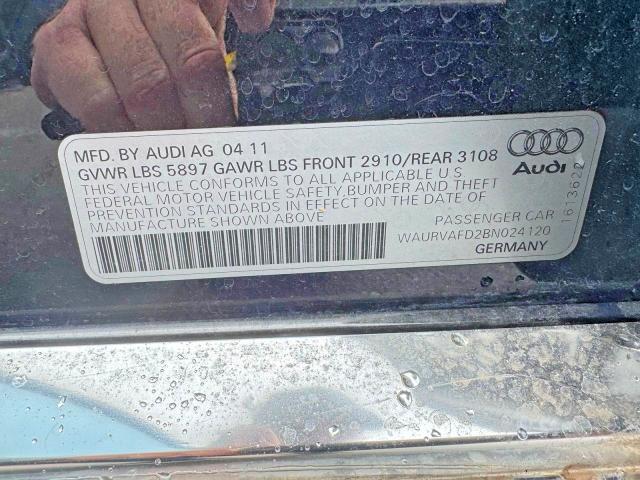 Продаж на аукціоні авто 2011 Audi A8, vin: WAURVAFD2BN024120, номер лоту: 54929246