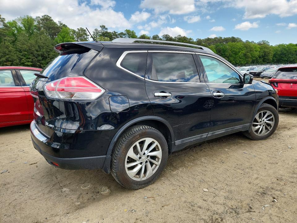 2015 Nissan Rogue მანქანა იყიდება აუქციონზე, vin: 5N1AT2MV6FC779484, აუქციონის ნომერი: 53044516