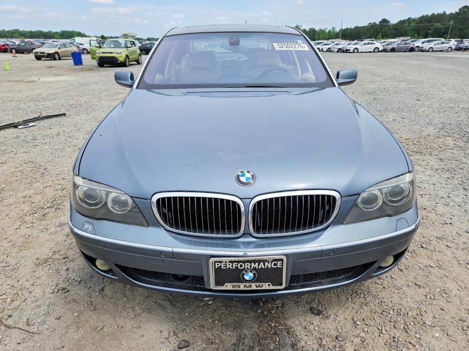 2008 Bmw 750 მანქანა იყიდება აუქციონზე, vin: WBAHN83588DT80457, აუქციონის ნომერი: 52502276