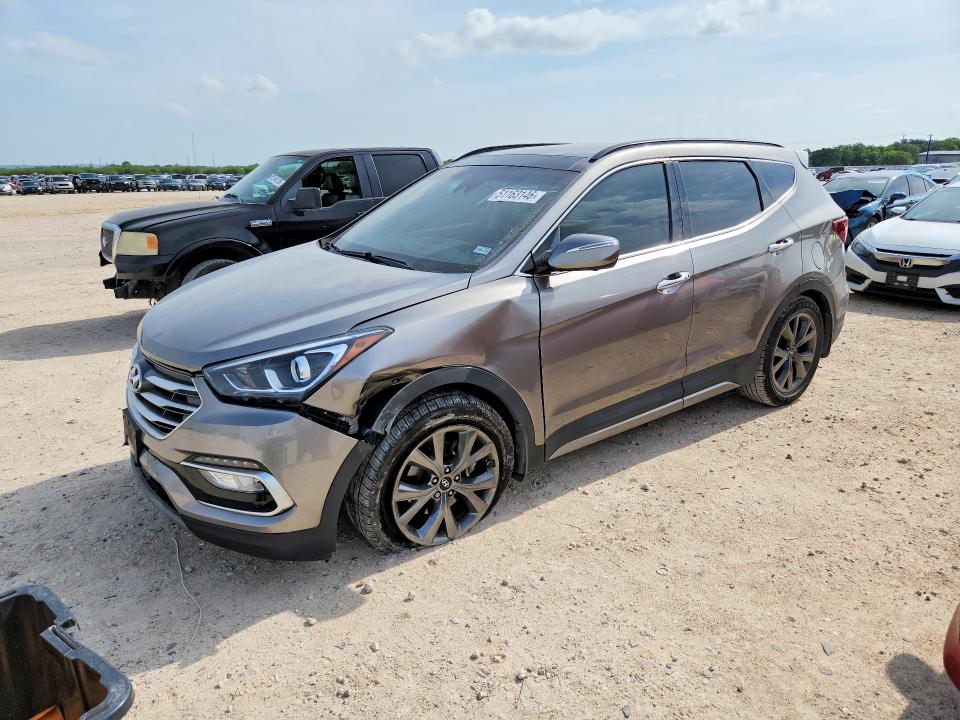 2018 Hyundai Santa Fe Sport მანქანა იყიდება აუქციონზე, vin: 5XYZW4LA4JG554218, აუქციონის ნომერი: 51163146