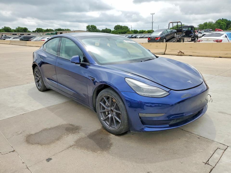 53988526 :رقم المزاد ، 5YJ3E1EA6NF191809 vin ، 2022 Tesla Model 3 مزاد بيع