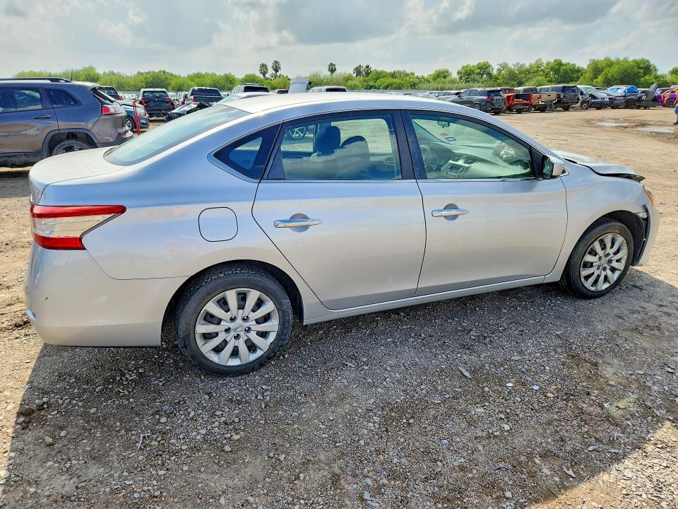55529916 :رقم المزاد ، 3N1AB7AP6FY278518 vin ، 2015 Nissan Sentra مزاد بيع