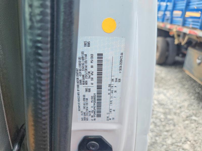 Продажа на аукционе авто 2023 Ford E-350, vin: 1FDWE3FK7PDD08531, номер лота: 54518516