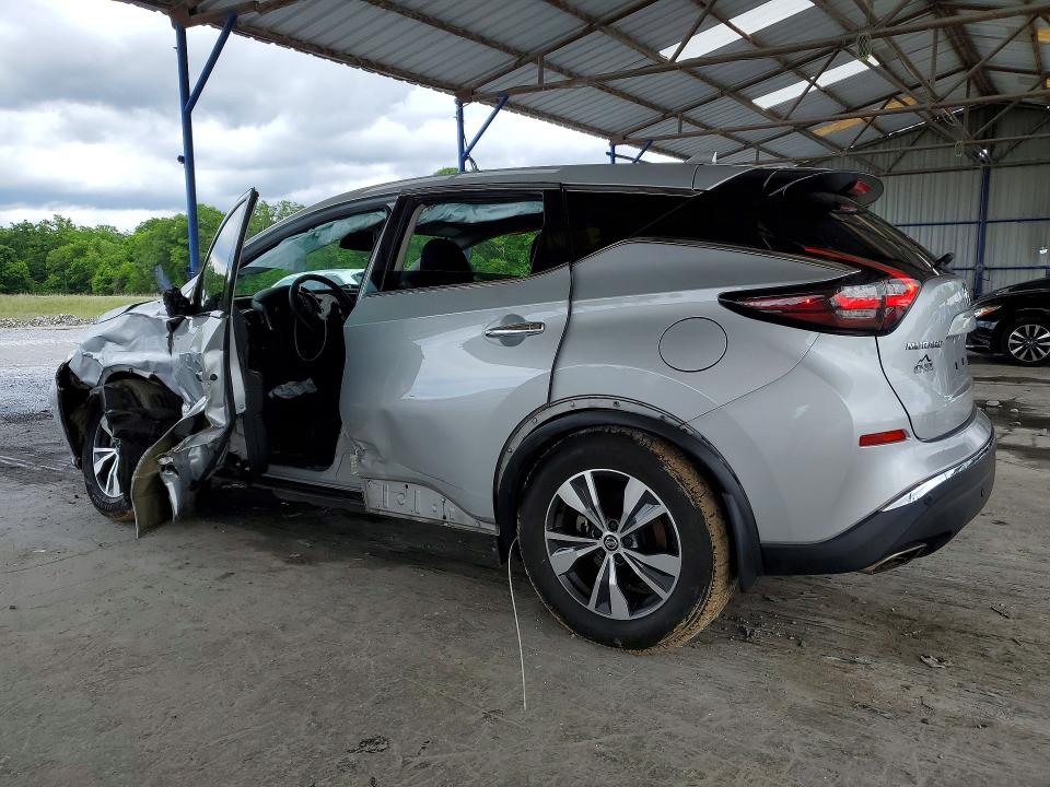 52953696 :رقم المزاد ، 5N1AZ2AS0LN172893 vin ، 2020 Nissan Murano مزاد بيع