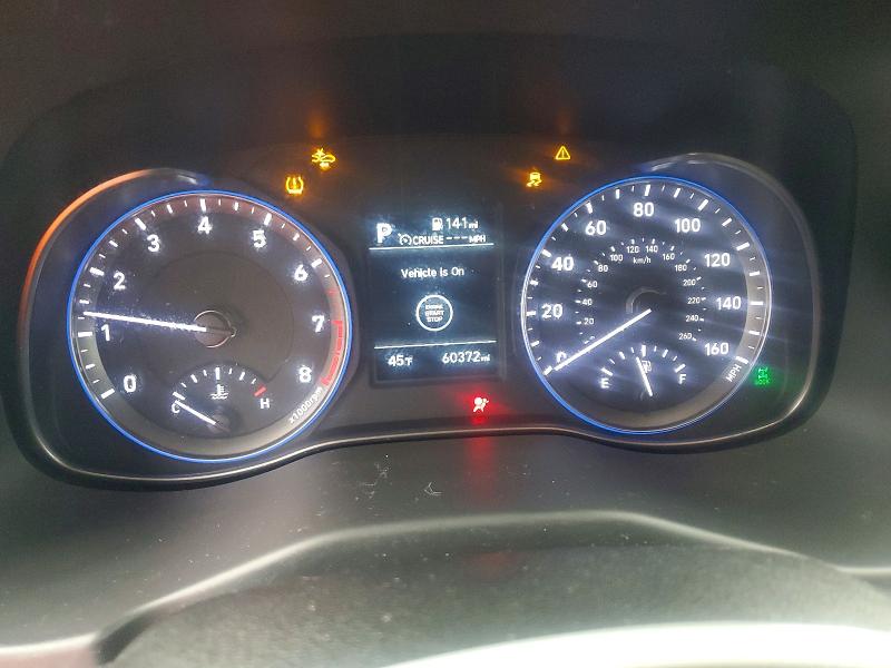 2019 Hyundai Kona მანქანა იყიდება აუქციონზე, vin: KM8K2CAA7KU192035, აუქციონის ნომერი: 55188986