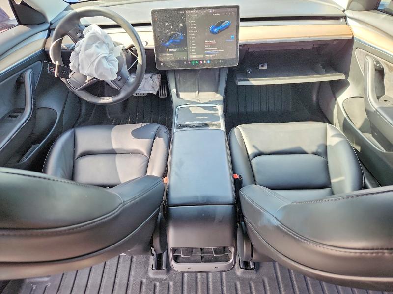 52735776 :رقم المزاد ، 5YJ3E1EC6MF093668 vin ، 2021 Tesla Model 3 مزاد بيع