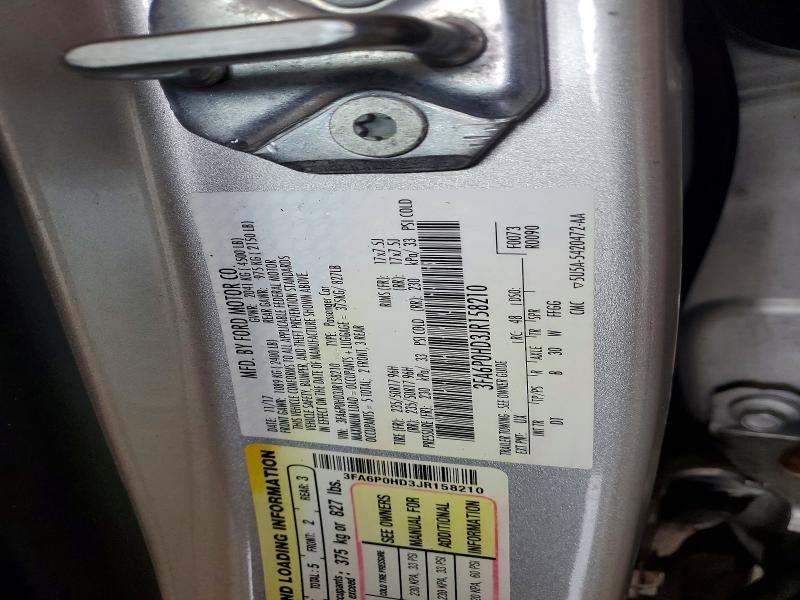 Продажа на аукционе авто 2018 Ford Fusion, vin: 3FA6P0HD3JR158210, номер лота: 54223616