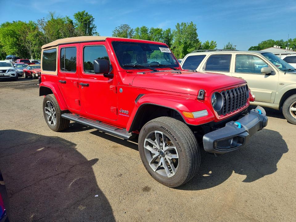 53590226 :رقم المزاد ، 1C4RJXN67RW293805 vin ، 2024 Jeep Wrangler مزاد بيع