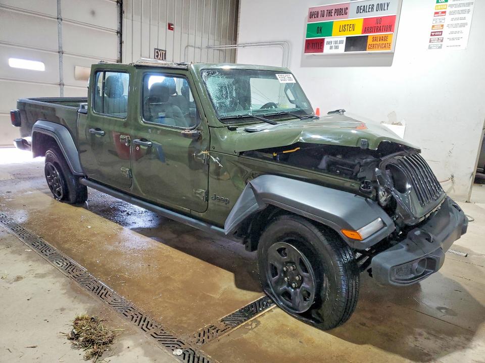 Продажа на аукционе авто 2023 Jeep Gladiator, vin: 1C6HJTAG2PL542231, номер лота: 53581366