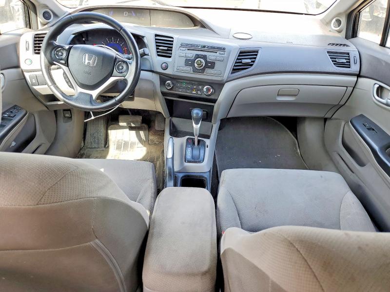 53789376 :رقم المزاد ، 2HGFB2F57CH109091 vin ، 2012 Honda Civic مزاد بيع