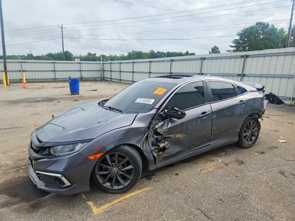Auction sale of the 2019 Honda Civic, vin: JHMFC1F33KX005016, lot number: 55180896