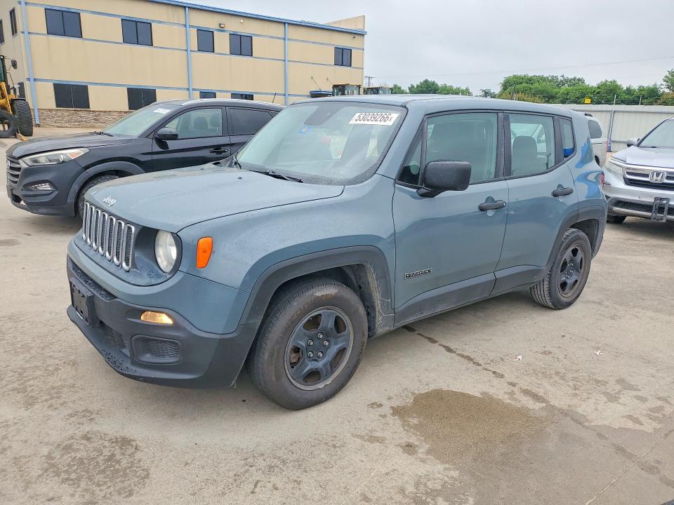 Продажа на аукционе авто 2017 Jeep Renegade, vin: ZACCJAAB9HPF50433, номер лота: 53039266