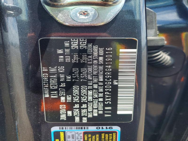 Продаж на аукціоні авто 2024 Kia Telluride, vin: 5XYP3DGC9RG419016, номер лоту: 52136446
