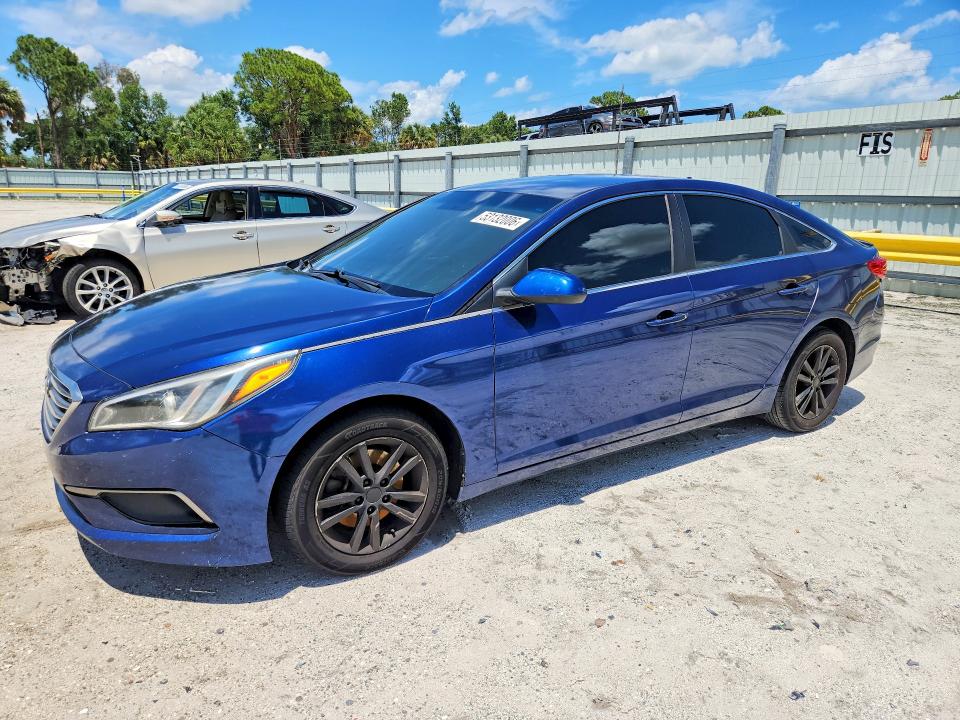 53132006 :رقم المزاد ، 5NPE24AF0GH357931 vin ، 2016 Hyundai Sonata مزاد بيع