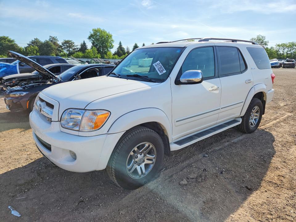 2007 Toyota Sequoia მანქანა იყიდება აუქციონზე, vin: 5TDBT48A17S278529, აუქციონის ნომერი: 55178536