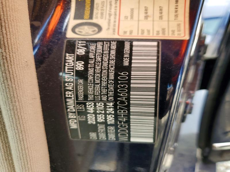Aukcja sprzedaży 2012 Mercedes-benz C, vin: WDDGF4HB7CA603106, numer aukcji: 52559466
