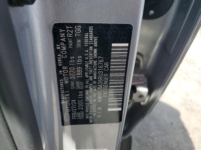 Продаж на аукціоні авто 2024 Hyundai Venue, vin: KMHRC8A36RU316767, номер лоту: 53801486
