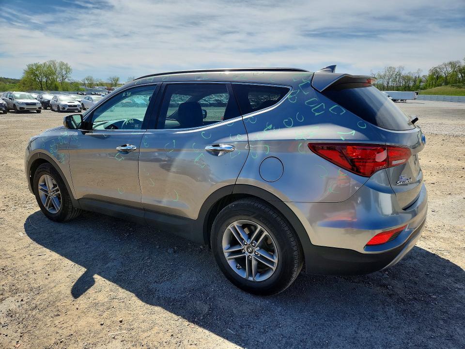 52371466 :رقم المزاد ، 5XYZU3LB5HG390240 vin ، 2017 Hyundai Santa Fe Sport مزاد بيع