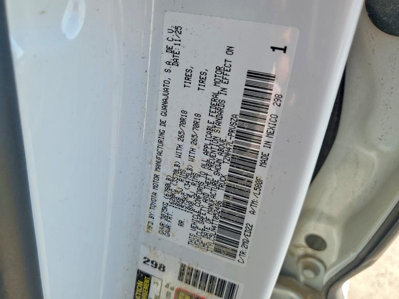 52327696 :رقم المزاد ، 3TYLC5LN4TT052486 vin ، 2026 Toyota Tacoma مزاد بيع