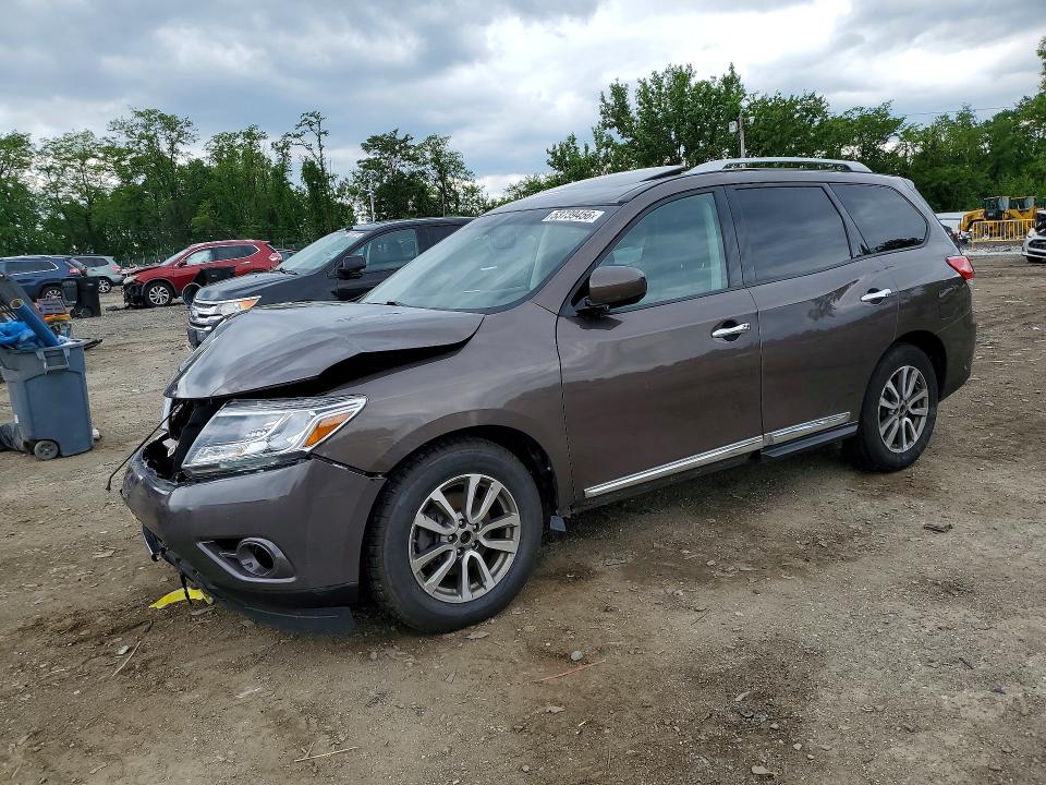53739456 :رقم المزاد ، 5N1AR2MM1FC670422 vin ، 2015 Nissan Pathfinder مزاد بيع