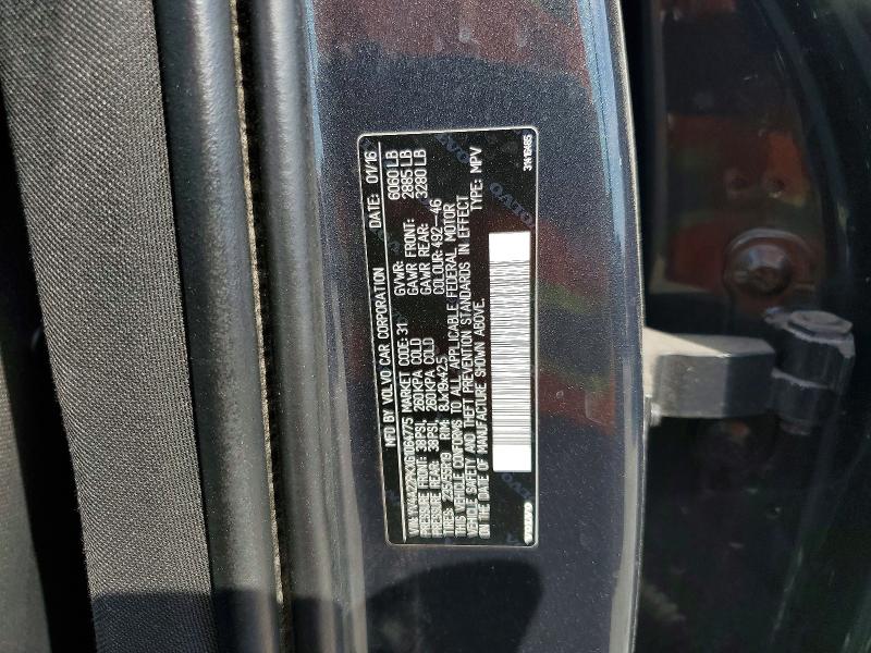 Продаж на аукціоні авто 2016 Volvo Xc90, vin: YV4A22PKXG1064775, номер лоту: 54220466