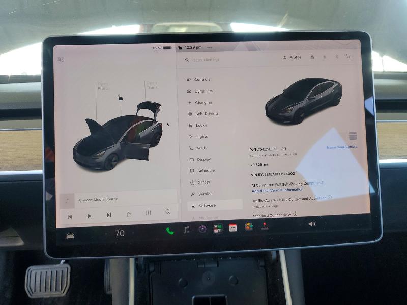 Продажа на аукционе авто 2020 Tesla Model 3, vin: 5YJ3E1EA6LF644002, номер лота: 54839456