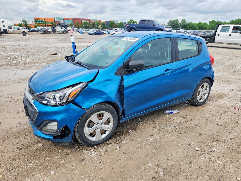 2019 Chevrolet Spark მანქანა იყიდება აუქციონზე, vin: KL8CB6SA7KC721765, აუქციონის ნომერი: 55020506