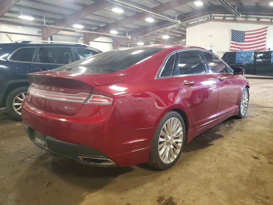 52026126 :رقم المزاد ، 3LN6L2JK4FR612218 vin ، 2015 Lincoln Mkz مزاد بيع