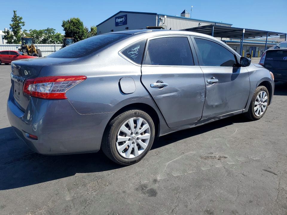 Продаж на аукціоні авто 2015 Nissan Sentra, vin: 3N1AB7AP5FY378397, номер лоту: 52879856